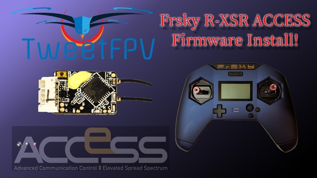 Установка прошивки Frsky R-XSR ACCESS