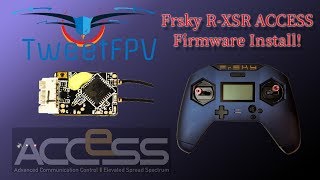 Frsky R-Xsr Access Firmware Install