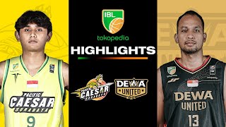 Highlight: Pacific Caesar Surabaya vs Dewa United Banten | 1 May 2024 | IBL Tokopedia 2024