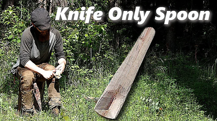 Knife-Only Wood Spoon Carving