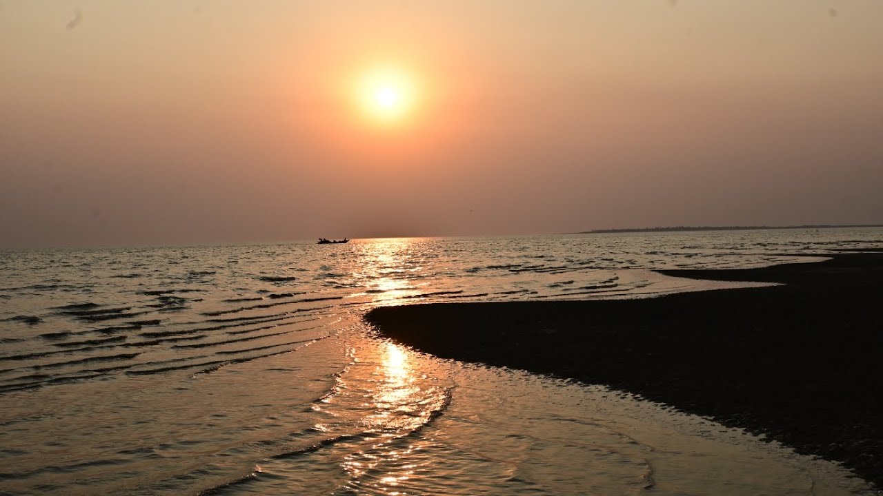 Sunset Point at Frazergunj Sea Beach 🌅