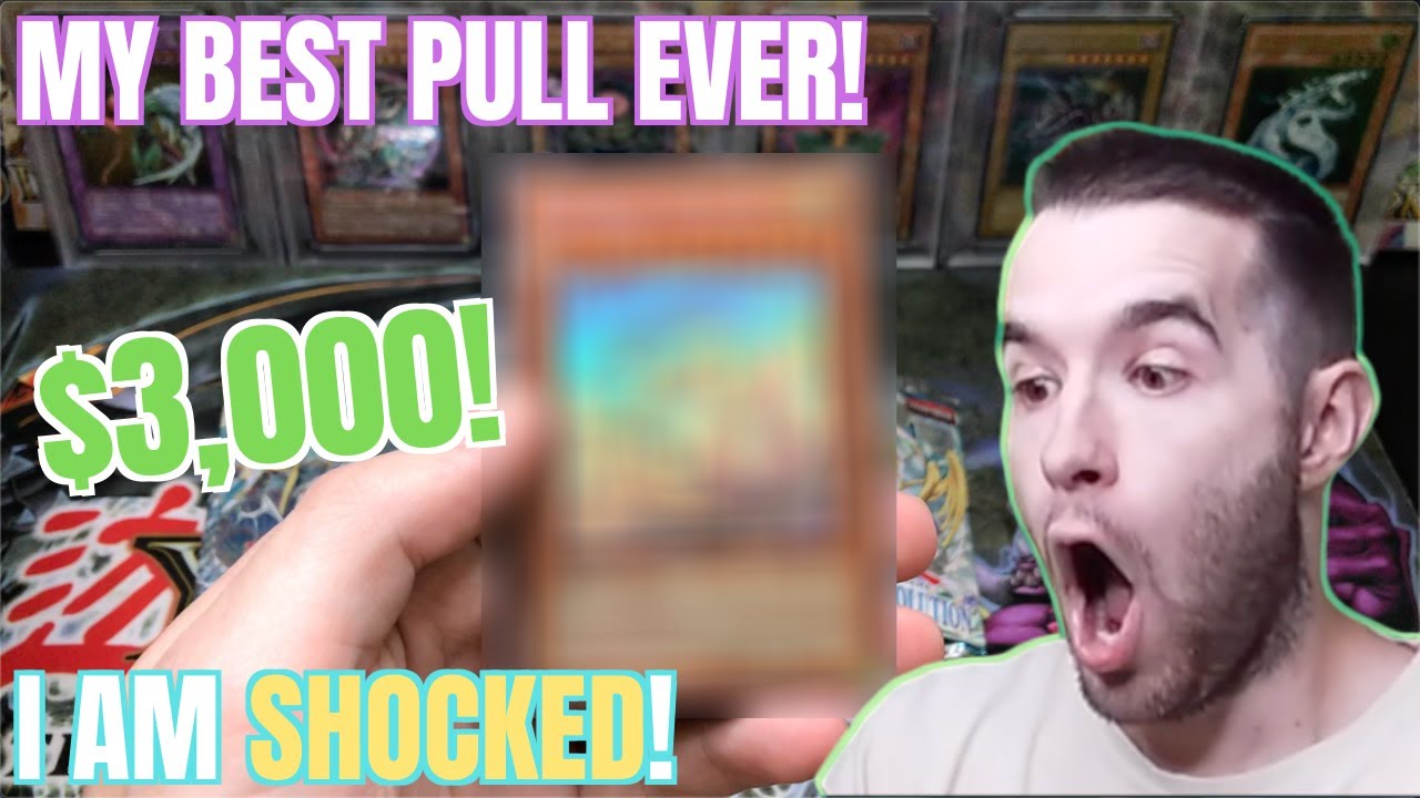 My *BEST PULL EVER*! 3,000 Tactical Evolution 1st Ed Yugioh Cards
