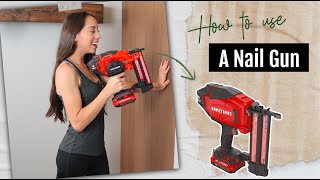 How To Use a Nail Gun | Tool 101 by NextJeneration 1,832 views 3 years ago 11 minutes, 47 seconds