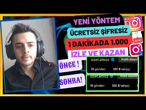 1 DAKİKADA 1.000 İNSTAGRAM TAKİPÇİ HİLESİ - ÜCRETSİZ ŞİFRESİZ İNSTAGRAM TAKİPÇİ HİLESİ 2024