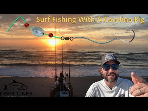 How To Set Up The Carolina Rig For Surf Fishing 