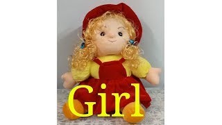 Handmade Soft Toys GIRL Making  / Debjani Creations Tutorial screenshot 1