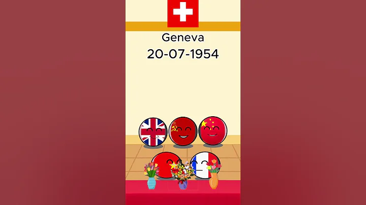 Start of the Vietnam War  #countryballs  #history #vietnam #vietnamwar #usa #france