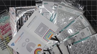 LDRS Creative \& HSN Haul incl. Diamond Press Ultimate Cardmaking Collection AS, 3: Rainbows \& Clouds