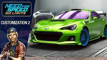 NFS No Limits #13 - Customization 02: Subaru BRZ