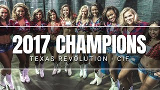 2017 Champions Indoor Football League CHAMPIONS - Texas Revolution