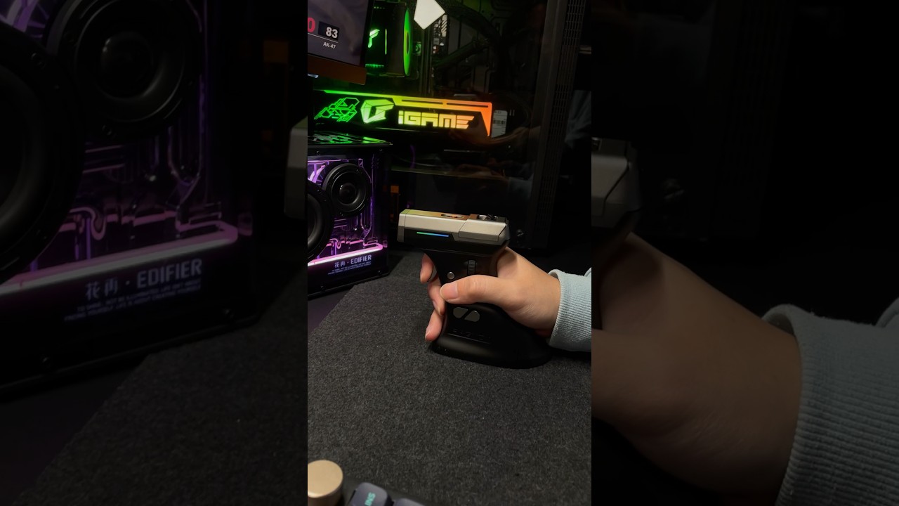 The gun mouse, with recoil😎 