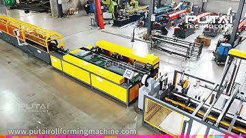 Putai High Speed Metal C Channel Roll Forming Machine