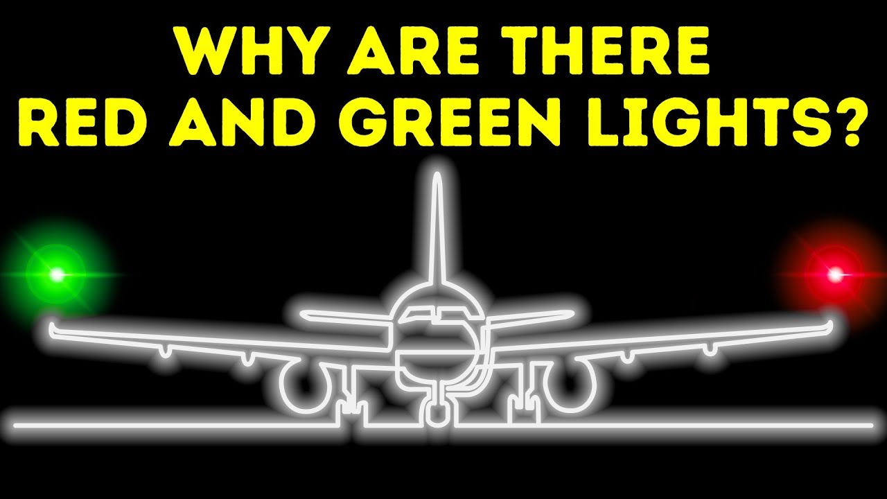 Indica pølse Bekræftelse Why Lights at Plane Wings Are Different - YouTube