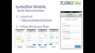 Demonstrate Quick Call with turboDial Mobile screenshot 5