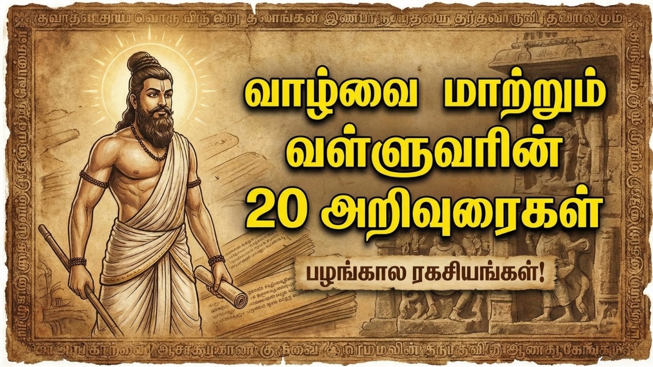 வள்ளுவர் கூறும் 20 ரகசியங்கள் போதும்-உன் வாழ்க்கை மாறுவது உறுதி