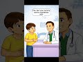 When Your Stomach Hurts | How to Talk to a Doctor in English | Speak Smart English #Shorts