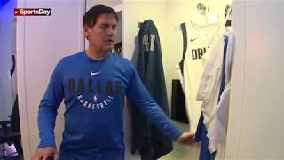 Tour of Dallas Mavericks new locker room with Mark Cuban
