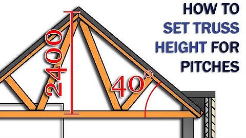 How to Set Truss Height/Angle in REVIT