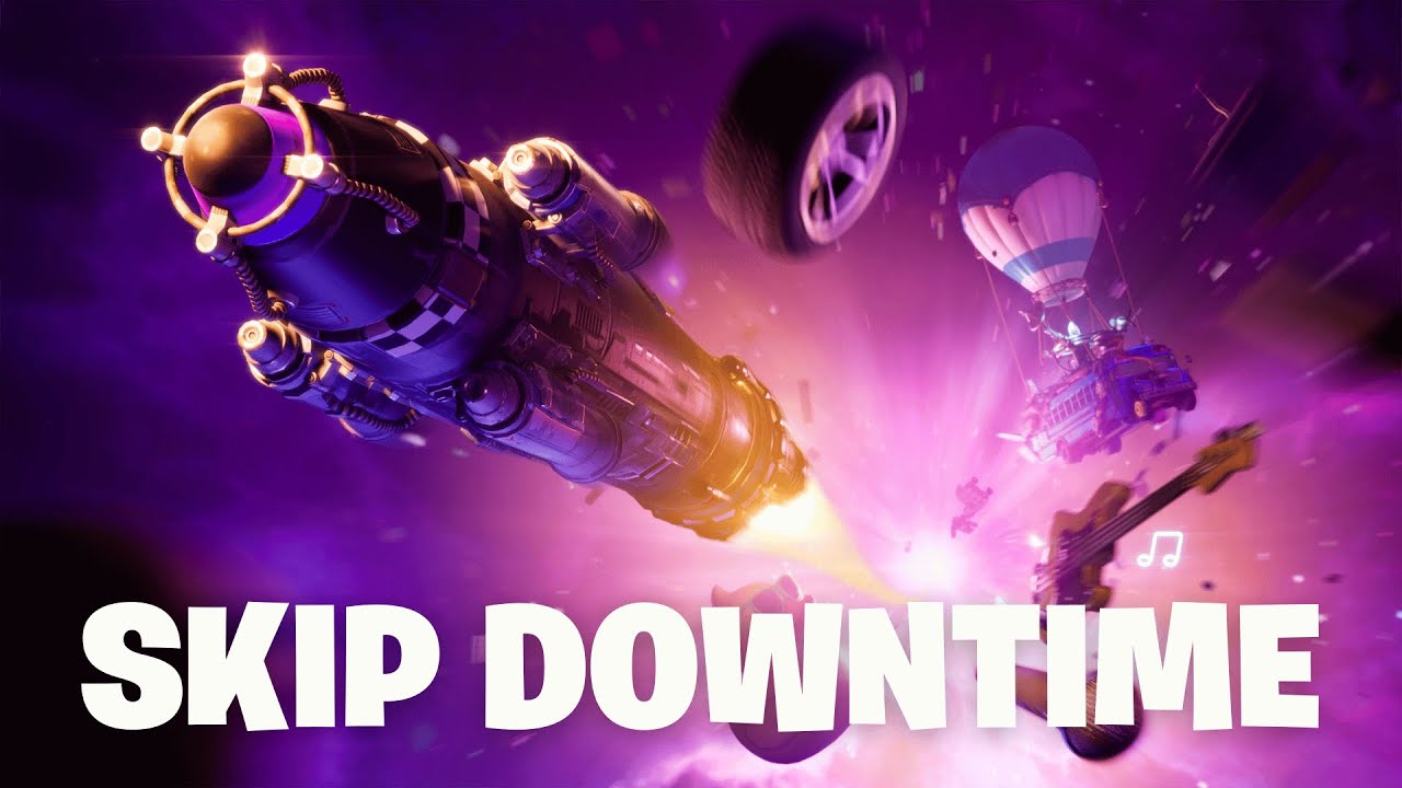 Fortnite The Big Bang Live Event Downtime YouTube