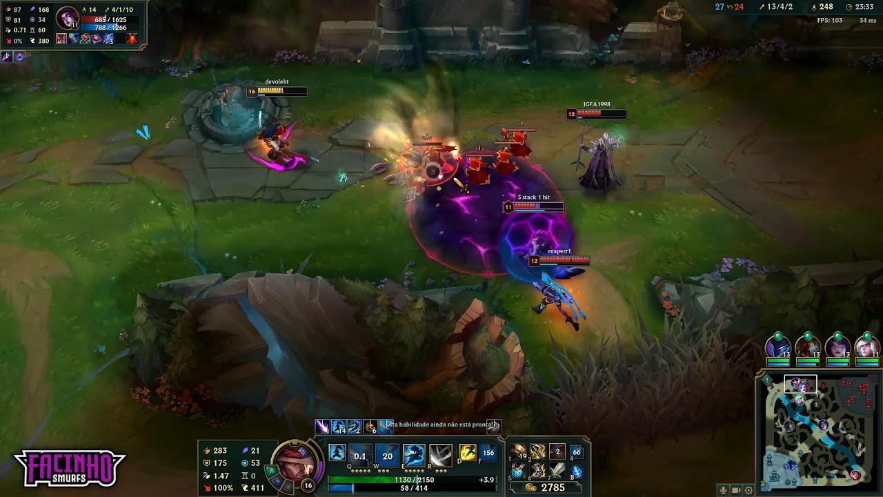 COURTESYAS ACABANDO COM O JOGO DE YASUO