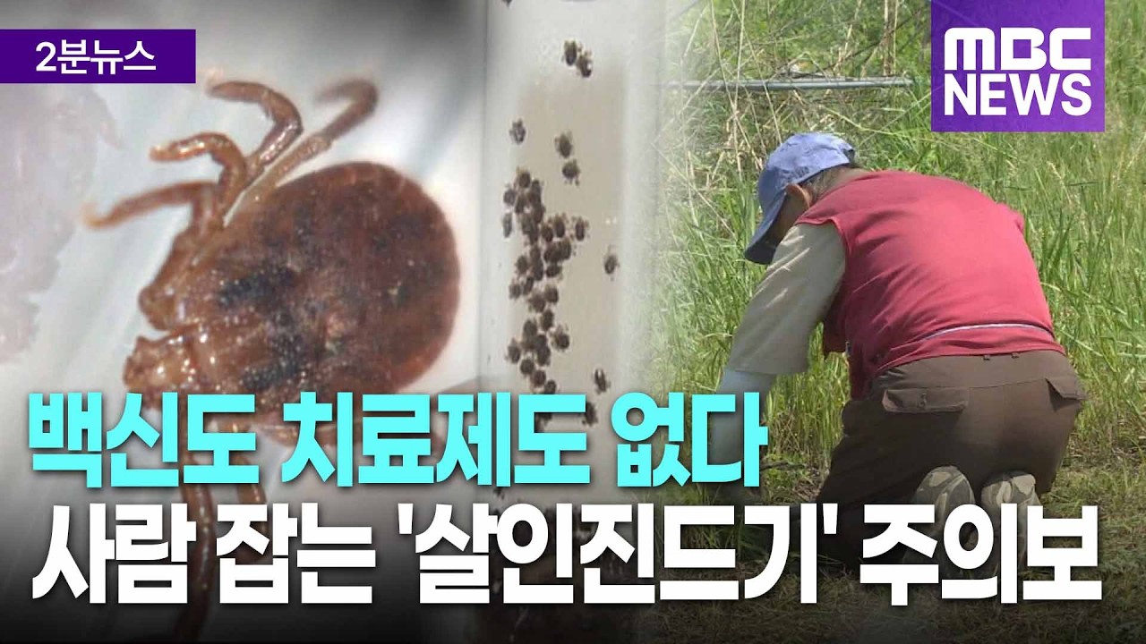 가을철 진드기 감염 주의.. 강원 SFTS 환자 전국 2위