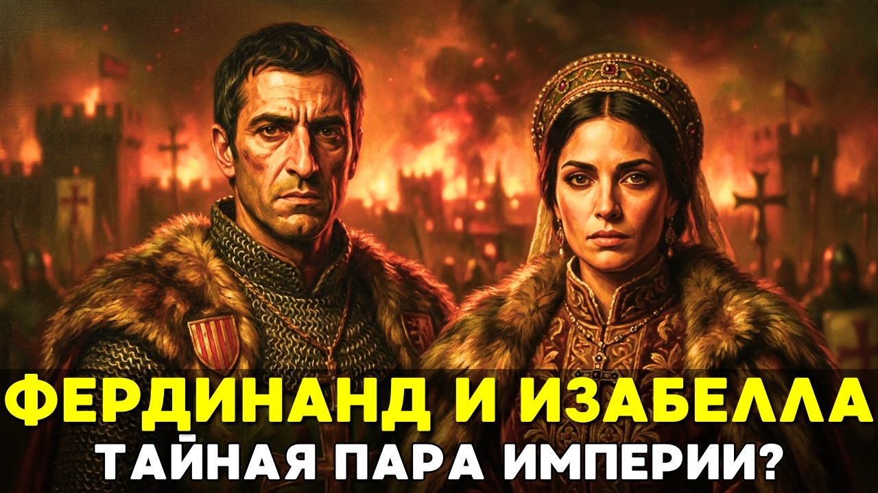 КРОВЬ, КРЕСТ И ЗОЛОТО: Как тайный брак двух фанатиков создал Испанию и уничтожил старый мир📜История