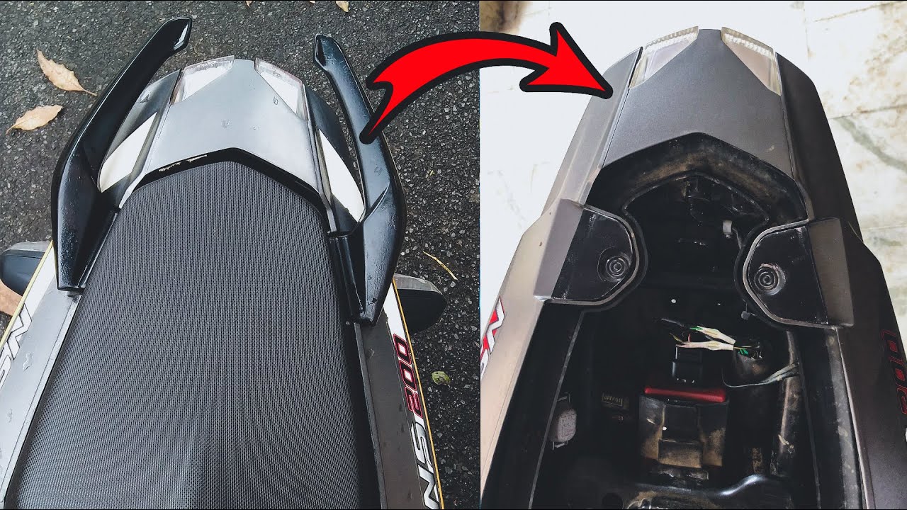 NS 200 Grab Handles Modification [STOP Seat Noise] - YouTube