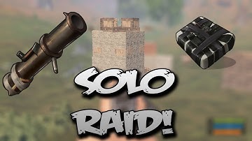 SOLO RUST RAID FAIL (RAID RAGE!!!) Rust Solo Survival Gameplay #4