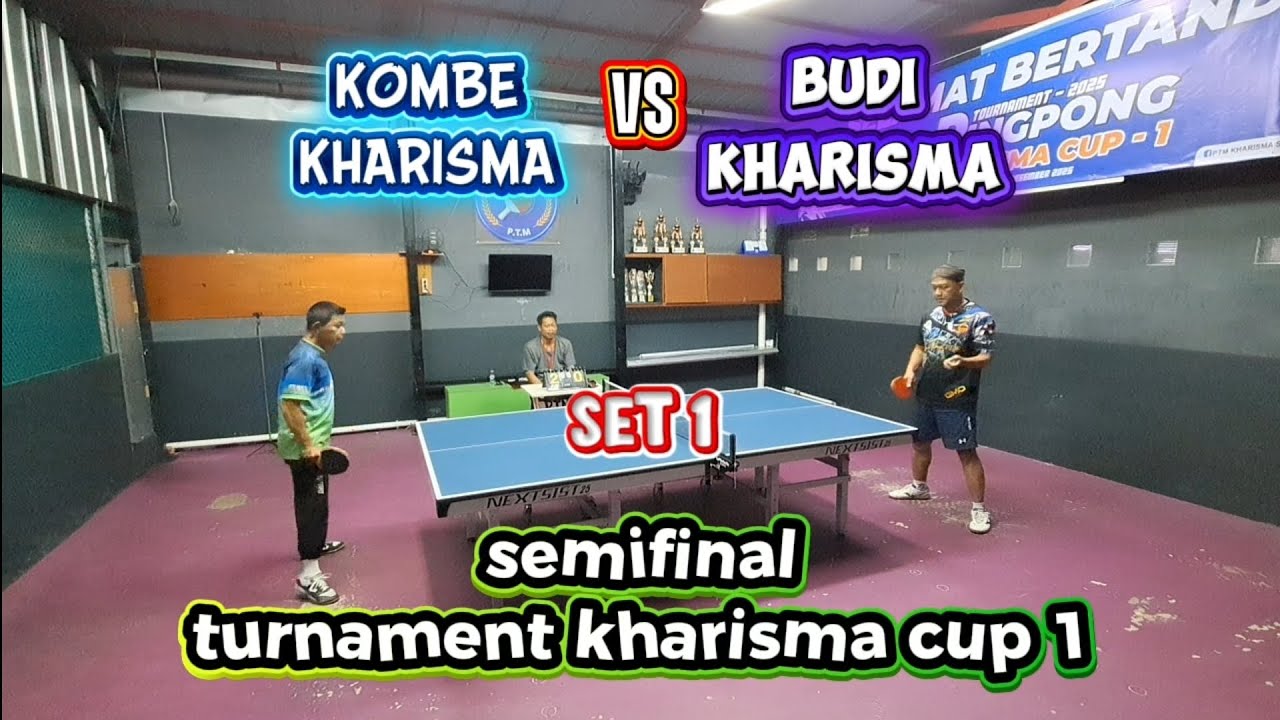 Semifinal kharisma cup 1 #tenismeja #pingpong #ptmsi #smash #spinner #block #pingpongmania 