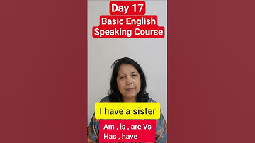 कधी बोलायचं am , is , are आणि कधी has आणि have पाहूया उदाहरणांसह #englishinmarathi #spokenenglish