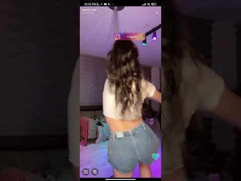 Turkish Girl yazgulu Sexy Twerk Pole Dance on Bigo Live Part 2