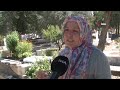 Kocasının mezarına zarar verilen kadın, evlilik teklifini reddettiği kişilerden şüpheleniyor