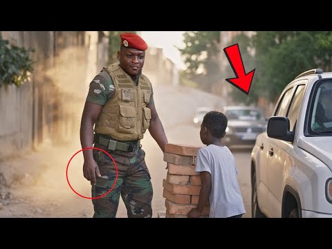 إبراهيم تراوري يتبع صبي ا صغير ا يحمل الطوب ما يراه بعد ذلك يحطم قلبه 