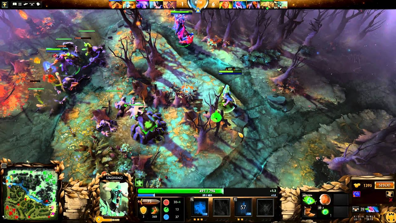 Dota 2: Undying - Party Ranked Match