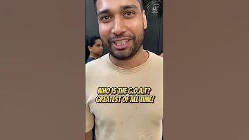 Indians Answer Who S The GOAT Athlete Shorts 