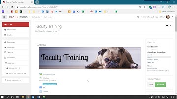 Moodle   Collapsed Topics