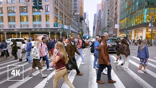 Streets of NEW YORK ❤️ Walks and the City, Manhattan Walking Tour 4K