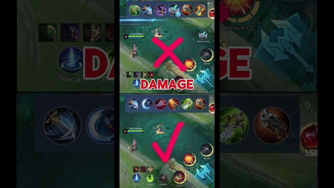 Crit Build VS Attack Speed Build | Wanwan.@MobileLegends5v5MOBA#wanwan#mobilelegendstipsandtricks