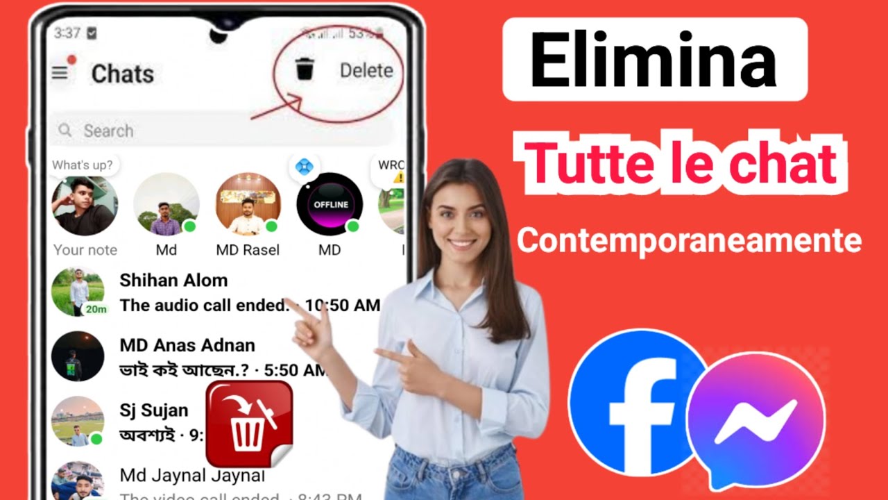 Come eliminare tutti i tuoi messaggi su Facebook Messenger in una volta