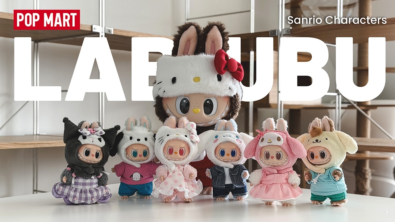 I Unboxed the New LABUBU × Hello Kitty + Sanrio Plushies | POP