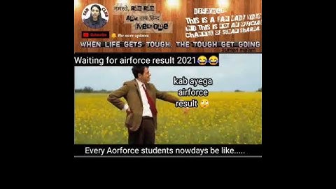 Waiting for Airforce result 2021😂😂 #shorts