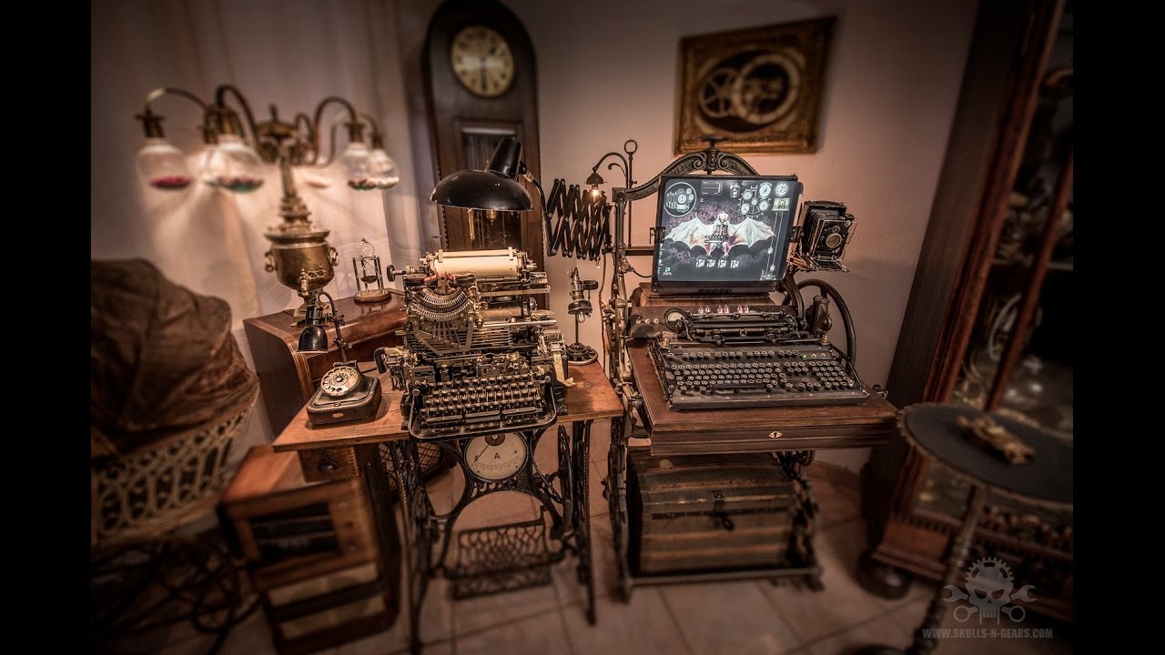 Steampunk Computer - YouTube