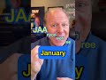 How do you say January?
