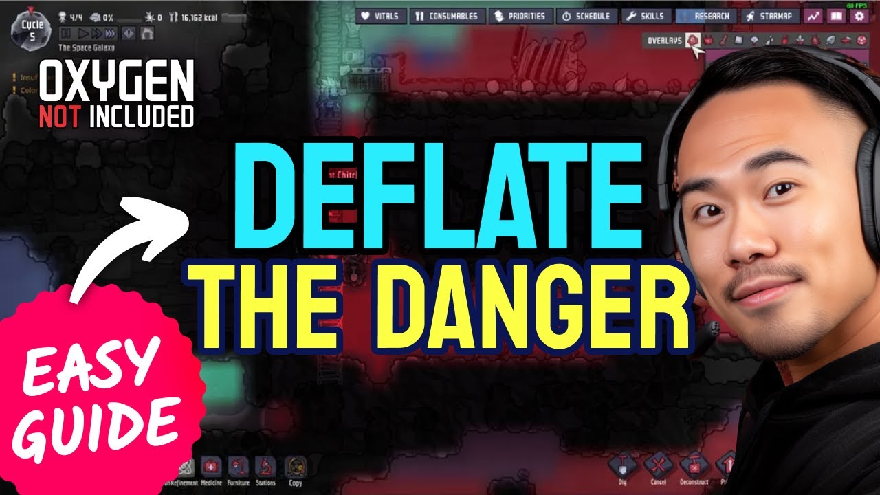 How to REDUCE GAS PRESSURE in Oxygen Not Included (Step by Step)