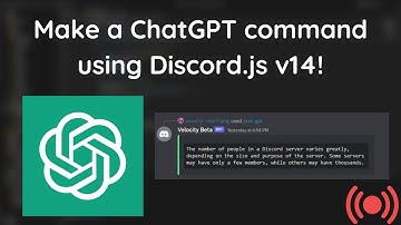 Create a ChatGPT command using Discord.js v14!