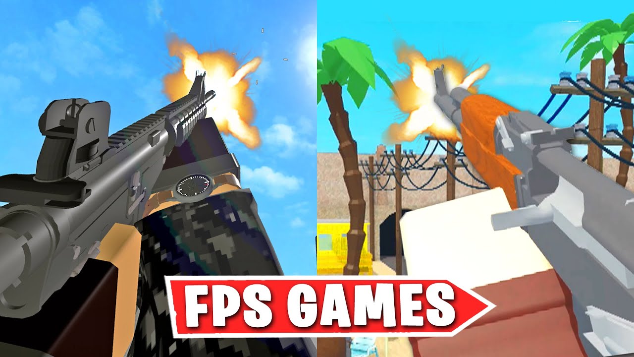 best shooter games on roblox