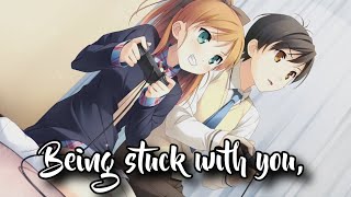 Nightcore - Stuck With U || Lyrics