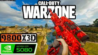 Warzone | RTX 5080 DLSS 4.5 Transformer 4K | Avalon FPS Test