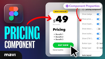 Create a Responsive PRICING Table Component Using Component Properties (Figma Tutorial)