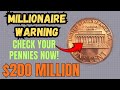 MILLIONAIRE WARNING: Top 5 Extraordinarily Rare Pennies Worth Millions —CHECK YOUR PENNIES NOW!